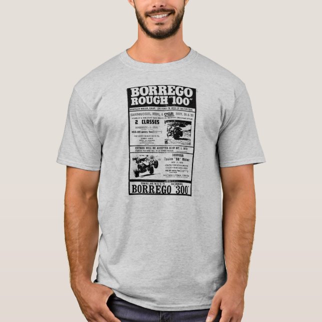 Camiseta Borrego 100 ásperos (Anverso)