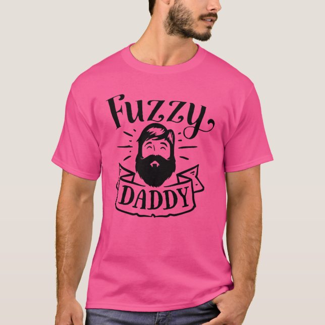 Camiseta borrosa del papá (Anverso)