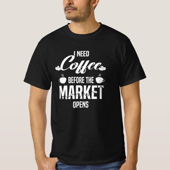Camiseta Börse de la rentabilidad del mercado accionario (Anverso)