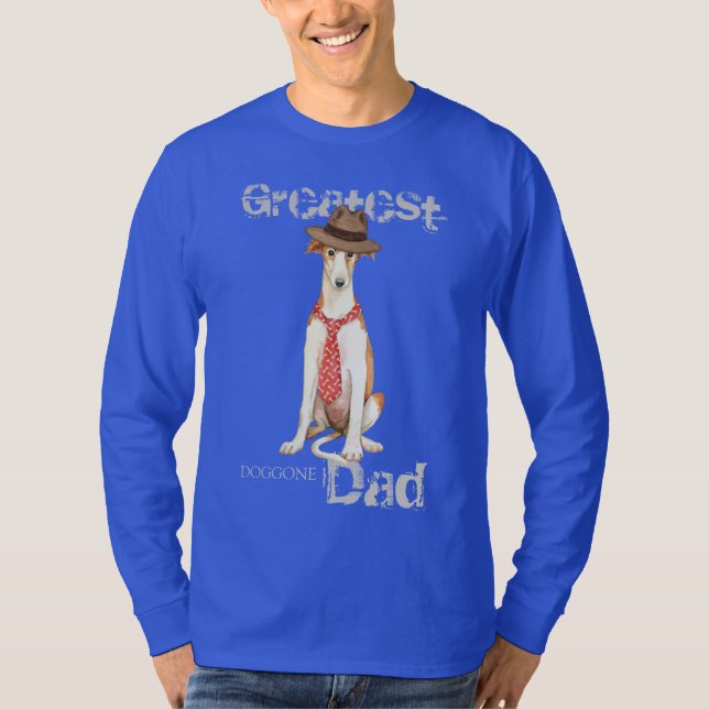 Camiseta Borzoi Dad (Anverso)