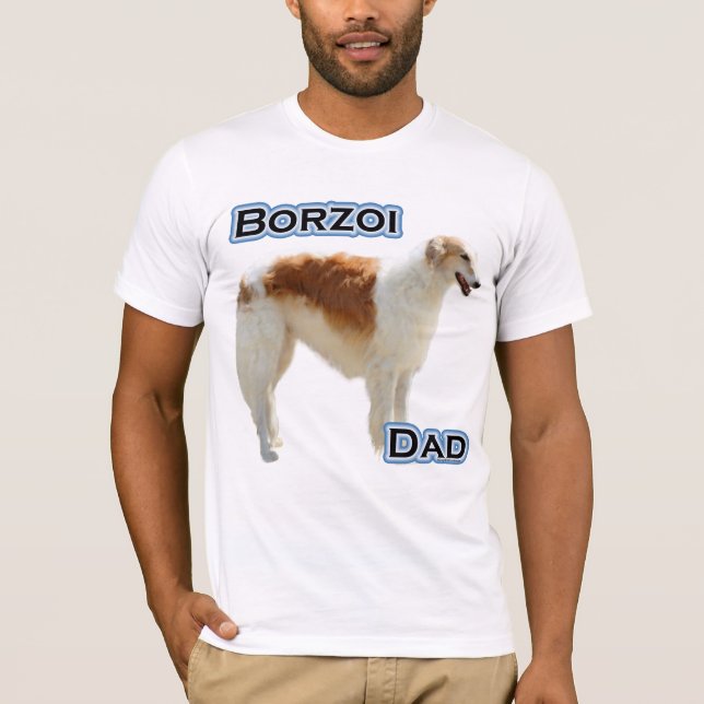 Camiseta Borzoi Dad 4 (Anverso)