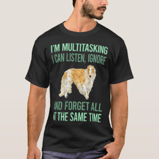 Camiseta Borzoi multitarea 01