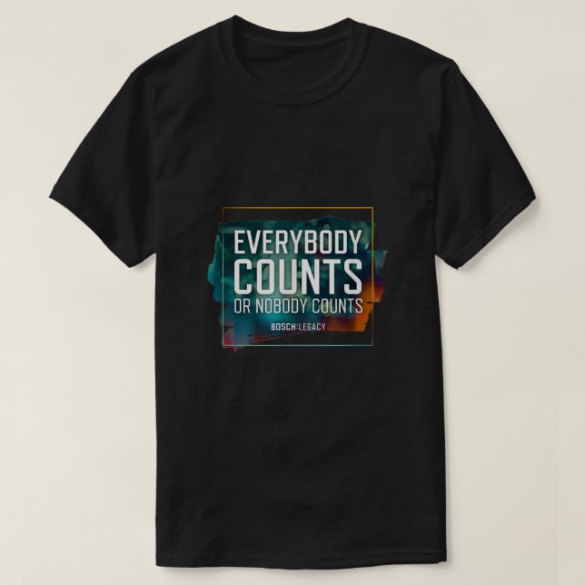 Camiseta Bosch Todos Cuenta (Diseño del anverso)