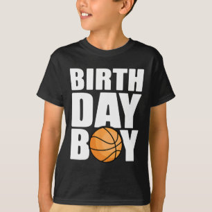 Camiseta Bósforo futuro del partido temático Birthday Boy B