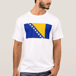 Camiseta Bosnia Flag T-Shirt, Patriotic T-Shirts