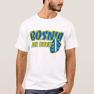 Camiseta Bosnia para nunca