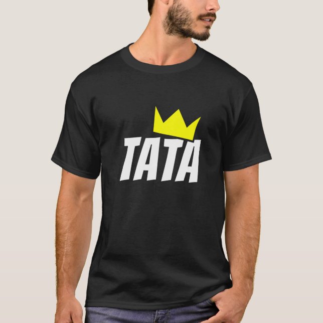 Camiseta Bosnia Tata Babo Otac Idea de cumpleaños para un o (Anverso)