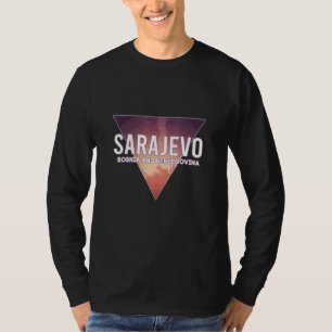 Camiseta Bosnia y Herzegovina país con capital o ciudad pri