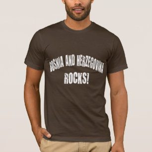Camiseta ¡Bosnia y Herzegovina roca!