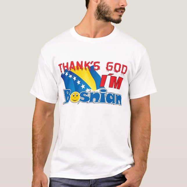 Camiseta Bosníaco 3 de Majica I´m (Anverso)