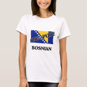 Camiseta BOSNÍACO del 100 por ciento