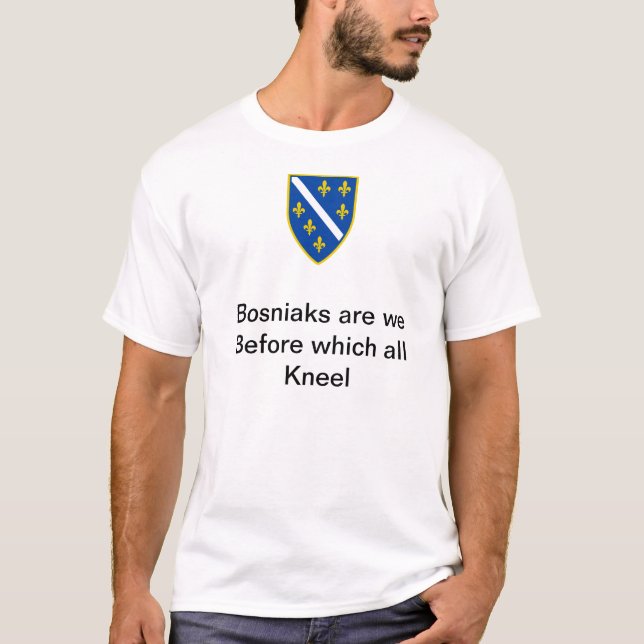 Camiseta Bosniaks es nosotros (Anverso)