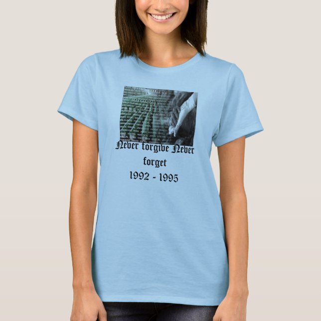 Camiseta Bosnian. (Anverso)