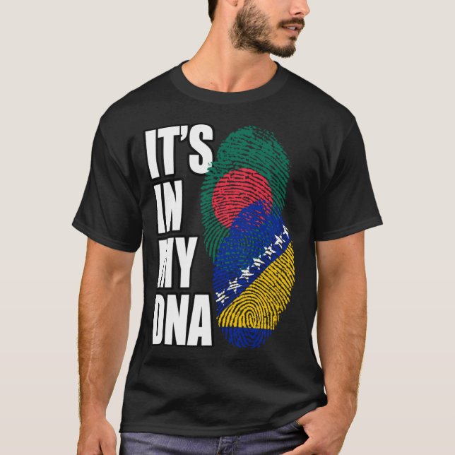 Camiseta Bosnio Y Bangladesh mezclan patrimonio de ADN (Anverso)