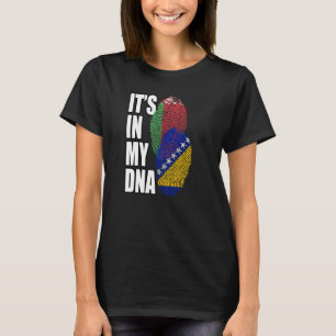 Camiseta Bosnio Y Bielorrusia Mezclan Patrimonio De La Band