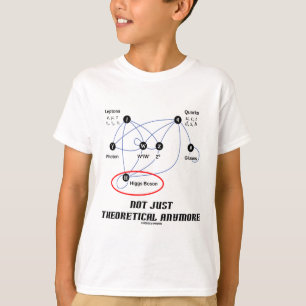 Camiseta Bosón de Higgs no apenas teórico más