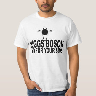Camiseta Bosón de Higgs ocultado para sus pecados