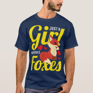 Camiseta Bosque Animal Para Mujeres Amantes Sólo Una Chica