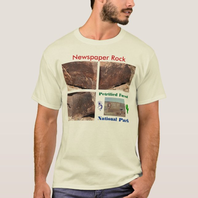 Camiseta Bosque aterrorizado (Anverso)