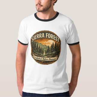 Camiseta Bosque Azotado por la Intemperie Sierra-Establecid
