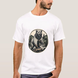 Camiseta Bosque Bear Crest