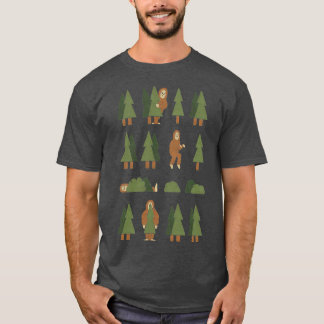 Camiseta Bosque Bigfoot Perfecto Giftbigfoot