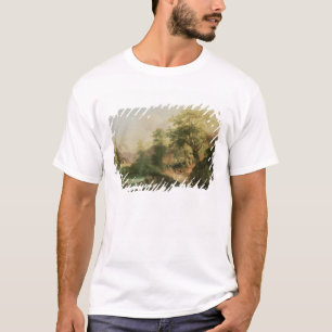 Camiseta Bosque cerca de Viena, 1852 (aceite en lona)
