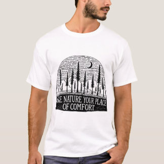 Camiseta Bosque Cómodo Naturaleza