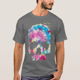 Camiseta Bosque de arte de montaña 