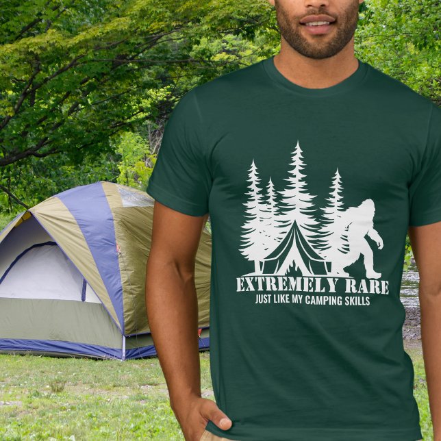 Camiseta Bosque de Camping BigFoot Extremadamente Raro Dive (Subido por el creador)