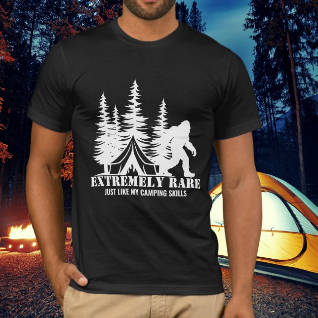 Camiseta Bosque de Camping BigFoot Extremadamente Raro Dive (Subido por el creador)