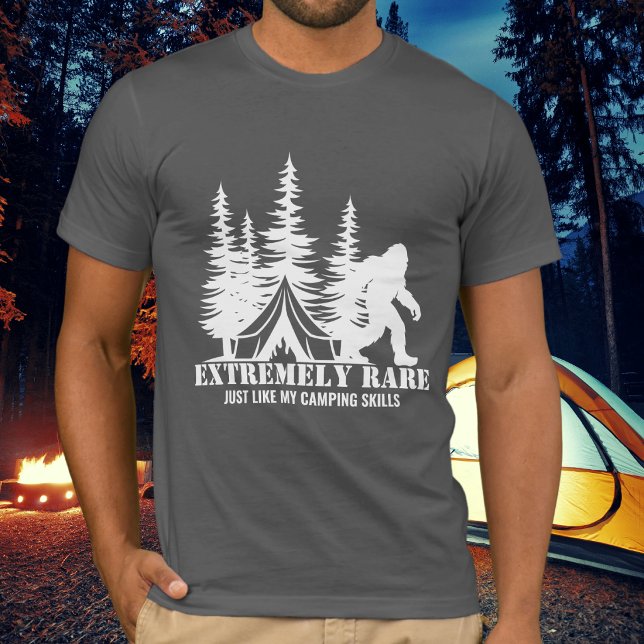 Camiseta Bosque de Camping BigFoot Extremadamente Raro Dive (Subido por el creador)