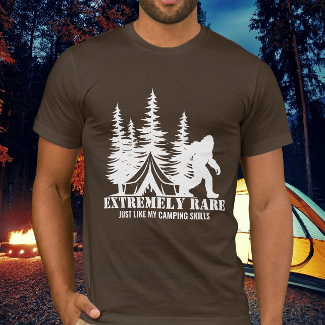 Camiseta Bosque de Camping BigFoot Extremadamente Raro Dive (Subido por el creador)