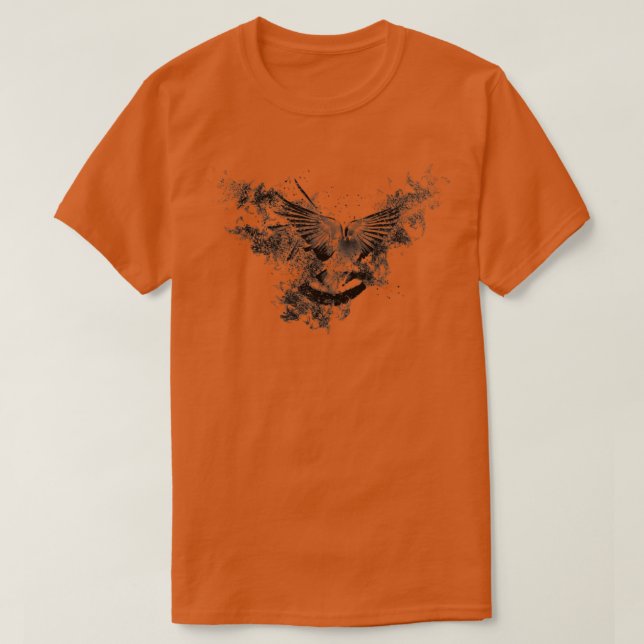 Camiseta bosque de caza de aves de corral (Diseño del anverso)