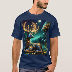Camiseta Bosque de Ciervo Ciberlindo de Fantasía
