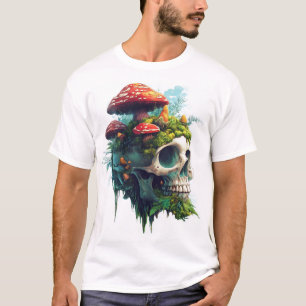 Camiseta Bosque de Cráneo de Hongo