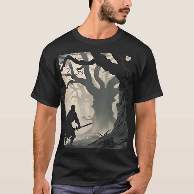 Camiseta Bosque de Cryptid (Anverso)