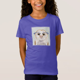 Camiseta Bosque de cuatro ojos   Lechuza sabia