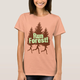 Camiseta Bosque de ejecución