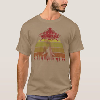 Camiseta Bosque de fantasía familiar de alienígenas OVNI