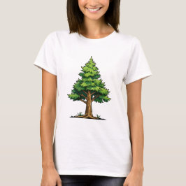 Camiseta Bosque de hoja perenne