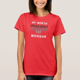 Camiseta Bosque de hoja perenne del norte de Michigan
