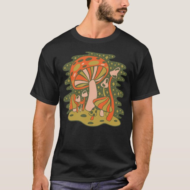 Camiseta Bosque De Hongos (Anverso)