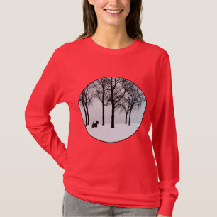 Camiseta Bosque de invierno territorial de Escocia