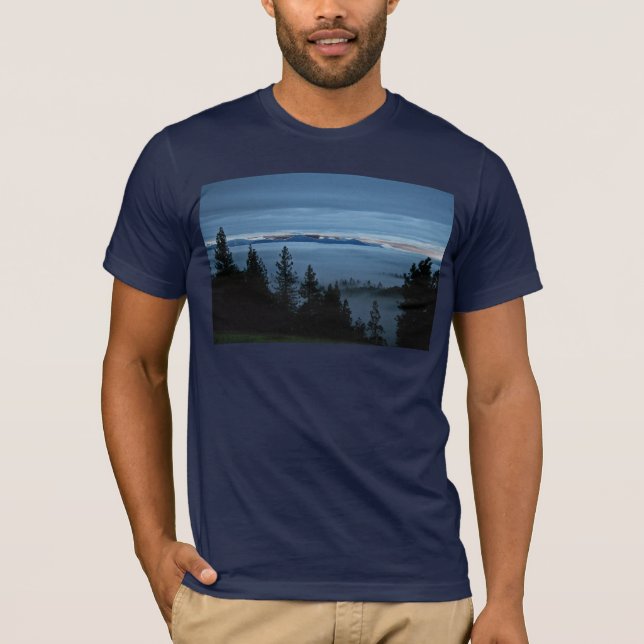 Camiseta Bosque de la niebla de Oregon (Anverso)