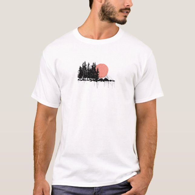 Camiseta Bosque de Montaña (Anverso)