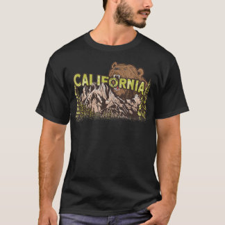 Camiseta Bosque de oso de California y montañas