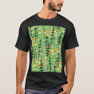 Camiseta Bosque de Otoño: Belleza Natural sin Marea