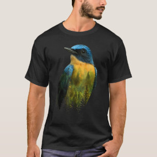 Camiseta Bosque de pájaros Selva tropical Animal Tickell Pá
