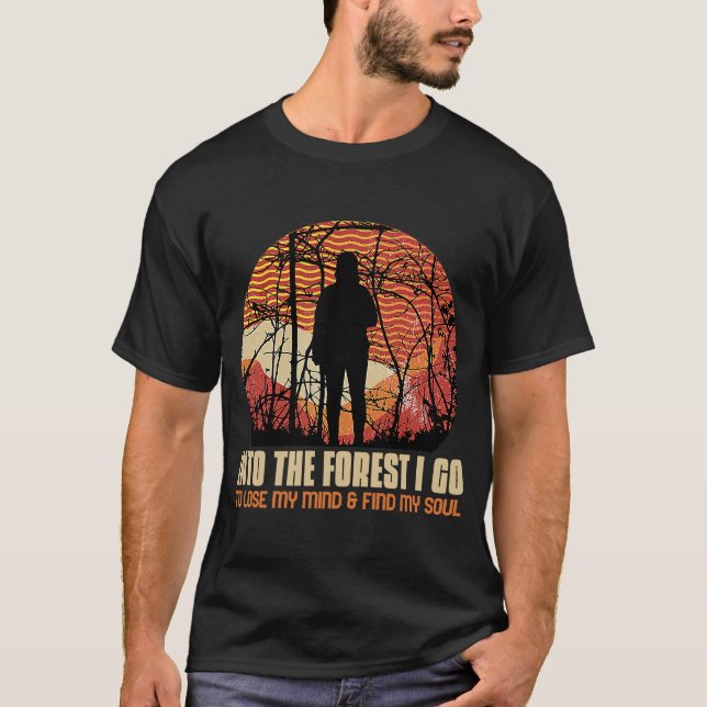 Camiseta Bosque de senderismo al aire libre (Anverso)